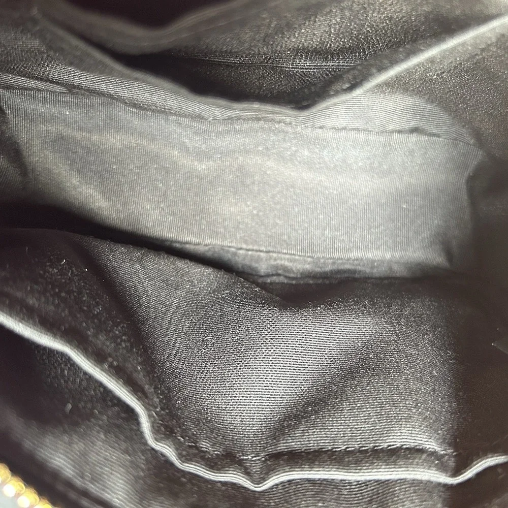 Coach Nolita 19 Signature Canvas Honey Bee Print Wristlet Brown Black Bag - Picture 6 of 9